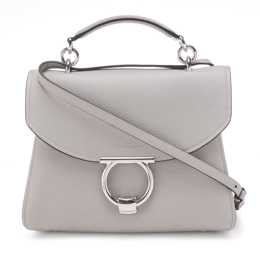 Ferragamo Margot Handbag Rhinocerosgrey
